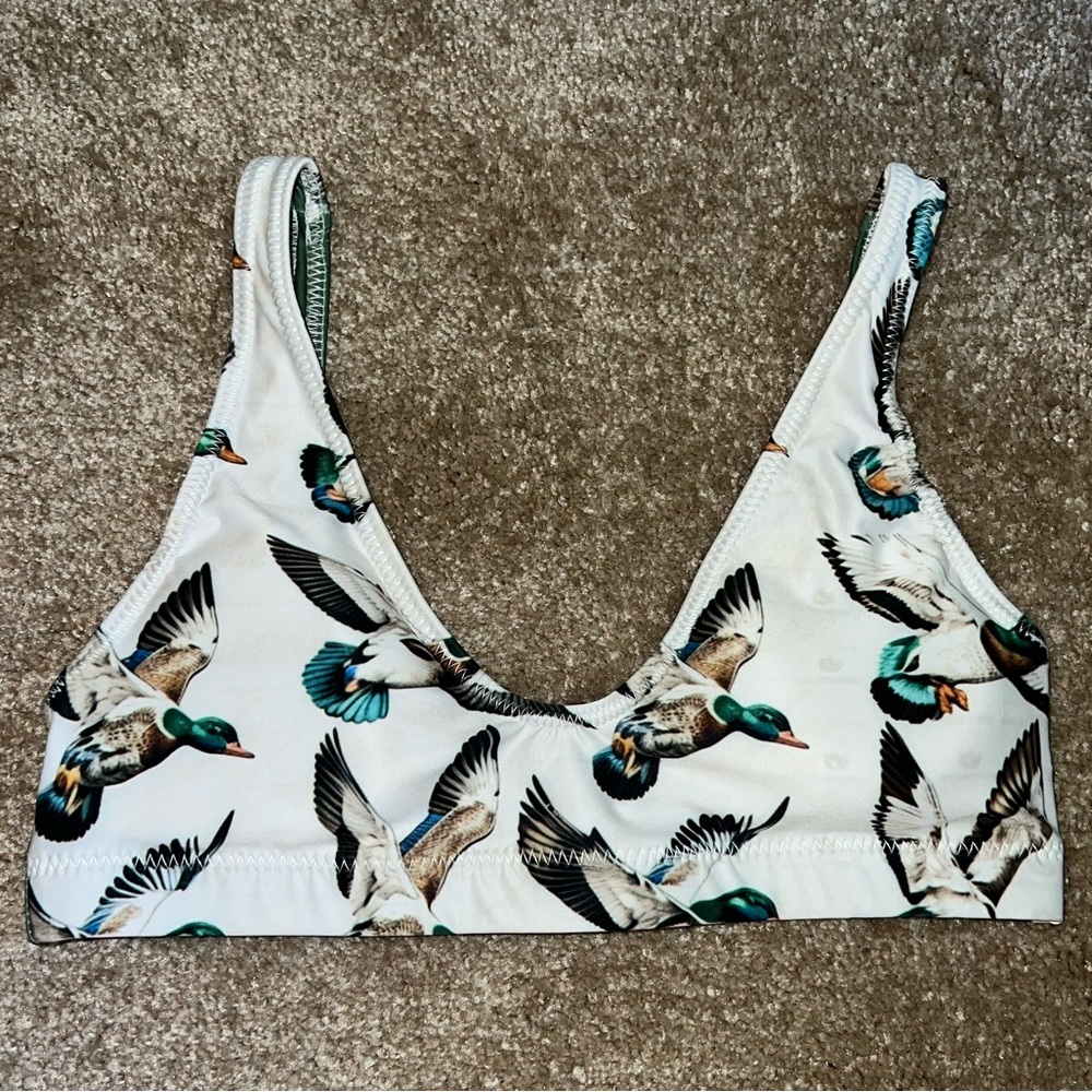 Mallard bikini top